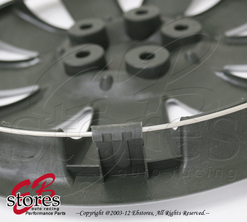 4pcs Set of 14 inch Wheel Rim Skin Cover Hubcap Hub caps (14" Inches Style#515) - Picture 3 of 4