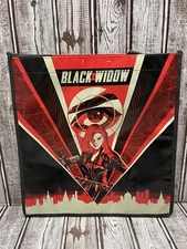 Marvel Black Widow Red Tote Gift Bag Reusable Eco 13x6 Birthday Shopping