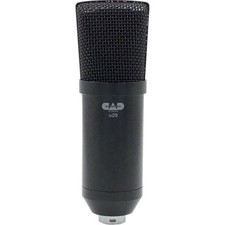 CAD U29 USB 16-bit Cardioid Side-Address Studio Microphone w/ Stand Windscreen