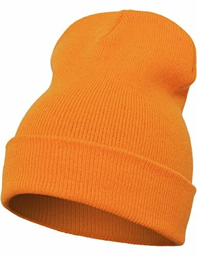 Size orange Heavyweight eBay Long Flexfit Hat Beanie Orange | blaze SizeOne