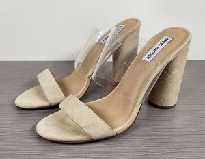 steve madden suede slides