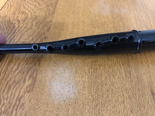 VINTAGE 1944 FITCHORN SONG FLUTE D-115616 BLACK PLASTIC - Picture 8 of 9