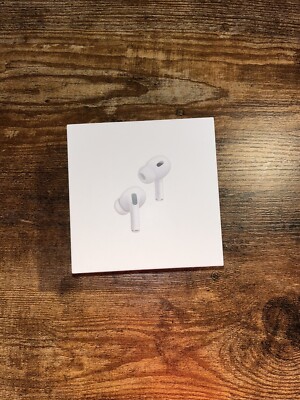 Apple AirPods Pro 2nd Generation with MagSafe Wireless Charging Case - White