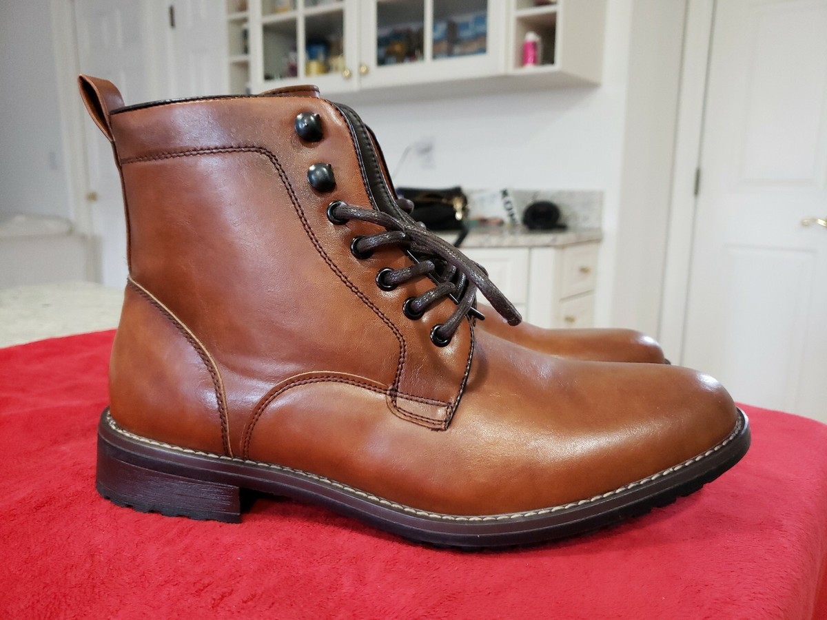 Vincent Cavallo Combat Dress Chukka Boots Size 10.5 Black Lace Up Ankle NWT Vincent Cavallo Combat Dress Chukka Boots | Mercari main image 2