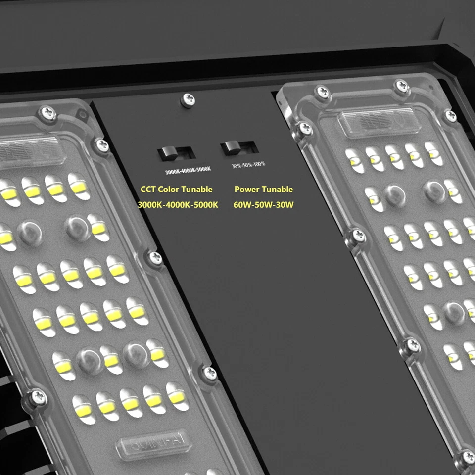 Lámpara LED Poste Superior 60W-50W-30W Exterior IP65 Zona de Calle Poste Iluminación Foto 4 de 4