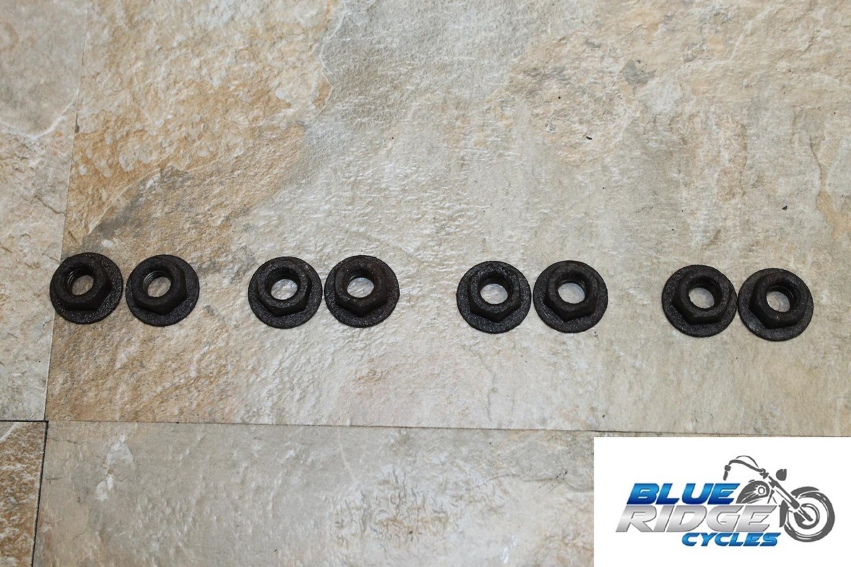 専用ページ 10セット 93-95 KAWASAKI NINJA ZX7 ZX 750 L OEM HEADER MOUNTING NUTS BOLTS