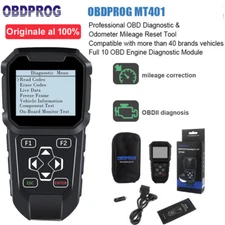 OBDPROG Car Odometer Correction Mileage Adjustment OBD2 Scanner Diagnostic Tool