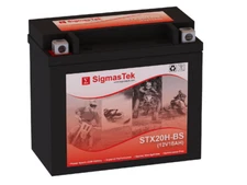 SigmasTek STX20H-BS SLA Battery Replacement for Arctic Cat Alterra 550CC 2016