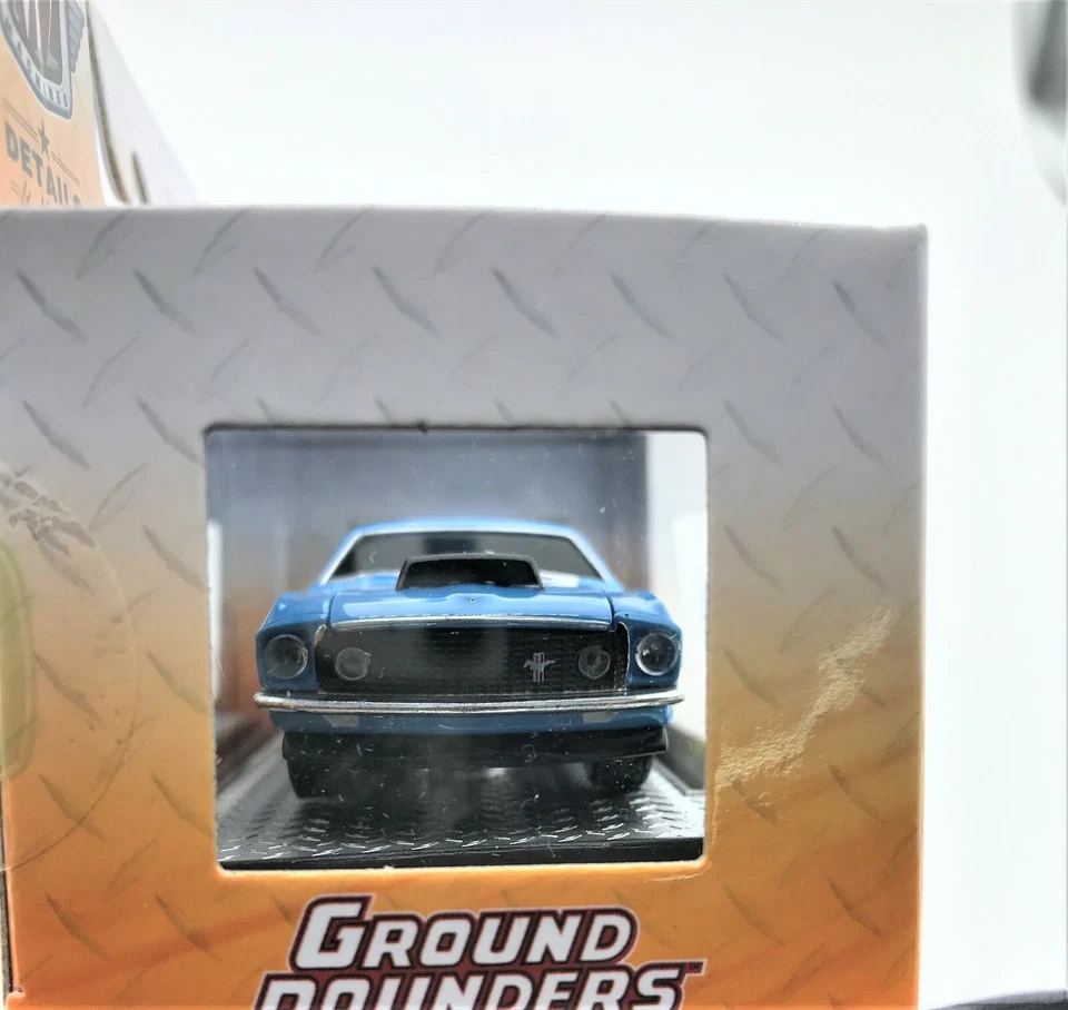 M2 Machines Ground Pounders R20 "1969 FORD MUSTANG BOSS 429'' 20-04, 1/7,000 - Image 3 of 4