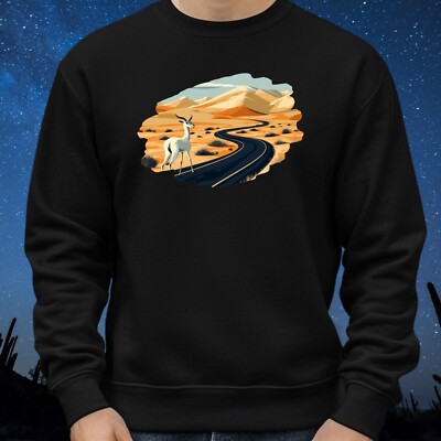 Gazelle Desert Road Sweatshirt Cosy And Perfect For Any Occasion Sbis4XL