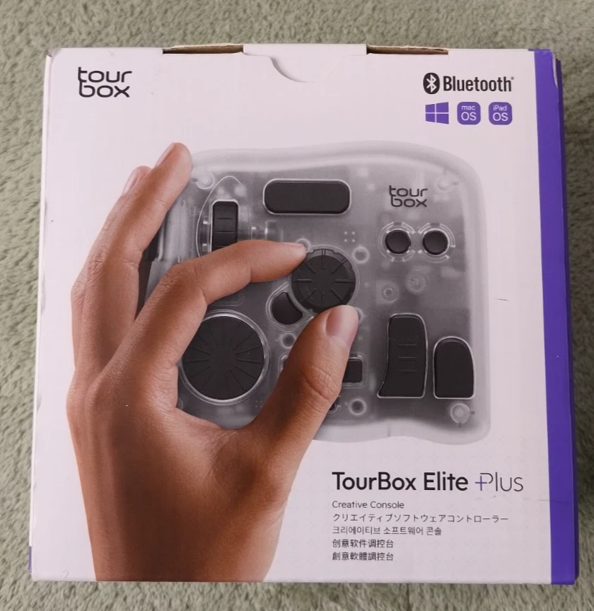 TourBox Elite Plus Wireless Bluetooth Controller for Photo Video Editing Digital - Image 2 of 4