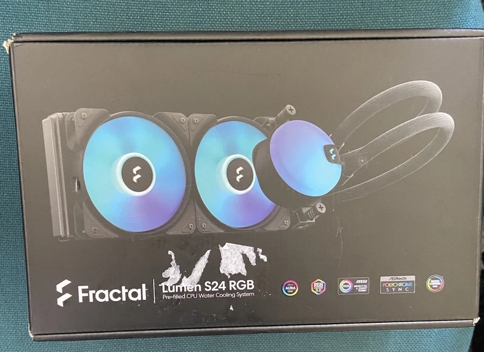 Fractal Design Lumen S24 v2 RGB Processor All-in-one liquid cooler - Image 3 of 4
