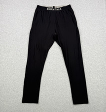 Fear Of God Essentials Sweatpants Mens Medium Black Base Layer Leggings Active