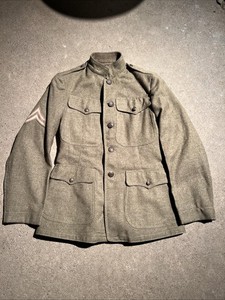 WW1 US Army Maine State Guard Wool Enlisted Uniform Named (FF487