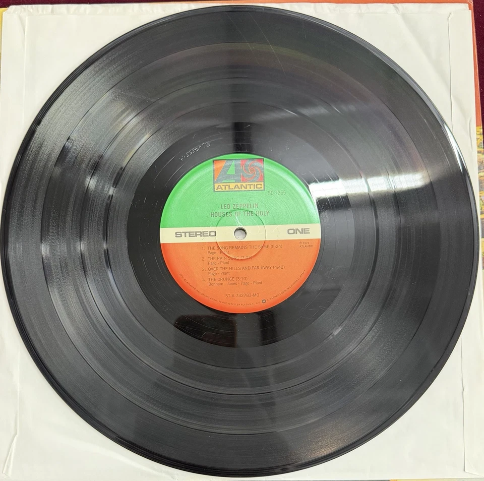 Led Zeppelin - Houses of the Holy 2008 Classic Records 200g Audiophile Press - Image 4 of 4