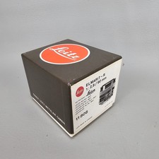 EMPTY BOX Leica Elmarit - R 1:2,8 / 90 Box Only Original Packaging EMPTY 11806