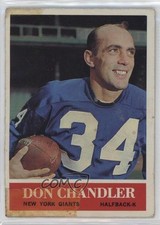 1964 Philadelphia Don Chandler #115 1u6