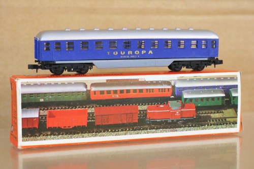 ARNOLD 0343 3413 Spur N DB blauer Tourropa Schnellzugwagen neuwertig in OVP | Zustand: New