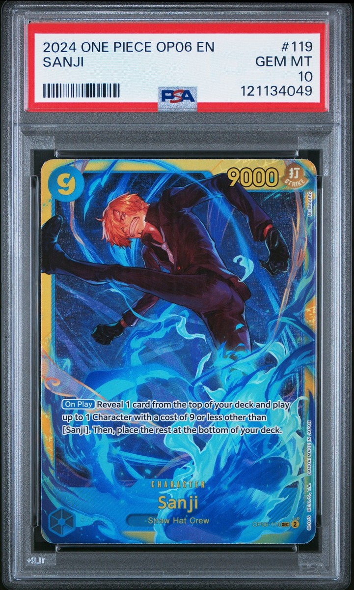 Sanji OP06-119 Wings of the Captain Foil for sale online | eBay