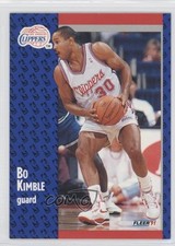 1991-92 Fleer Tony's Pizza Bo Kimble #S-28 0ad