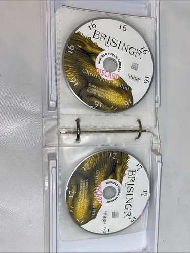 GOOD Brisingr by Christopher Paolini 23 CD/Disc Audiobook Set Unabridged - Picture 13 of 20