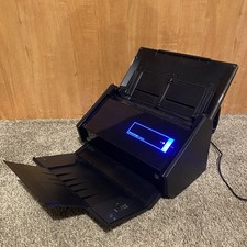 Fujitsu ScanSnap iX500 Document Scanner Black Tested w/Cables