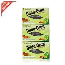 Dudu Osun Black Soap 5-Pack - Nourishing Natural Cleanser for Radiant Skin