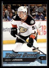 2016-17 Upper Deck Young Guns Jacob Larsson Rookie Anaheim Ducks #495