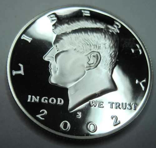2002 S * PROOF KENNEDY Silver HALF DOLLAR * Exact coin shown *USA Only FREE Ship