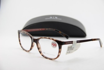 NEW ARMANI EXCHANGE AX 3005 8037 BROWN HAVANA PINK AUTHENTIC