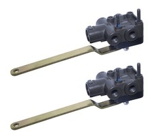 (2  Pack) Height Control Leveling Valve w/ Dump Feature Fits Volvo, Barksdale...