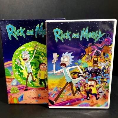 Rick And Morty Season 1 DVD Set Adult Swim w/ Slipcover Complete First Season