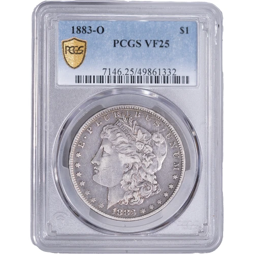 1883-O $1 Morgan Silver Dollar ~ PCGS VF25