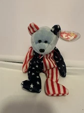 ￼ Ty Beanie Baby Spangle The Bear 1999