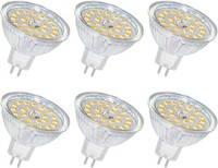 LED Leuchtmittel GU5.3 5W 12V MR16 500LM Warmweiß 3000K Beleuchtung 6 StüCk