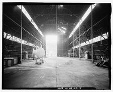 14. View showing south window window operating detail - Fort Worden Balloon