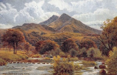 Moel Siabod bei Capel Curig A.R.Quinton J Salmon 1036 Postkarte