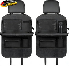 Auto Organizer Kinder - 2 St�ck Mit Klapptisch, 10 Taschen & Touchscreen-Tabletf