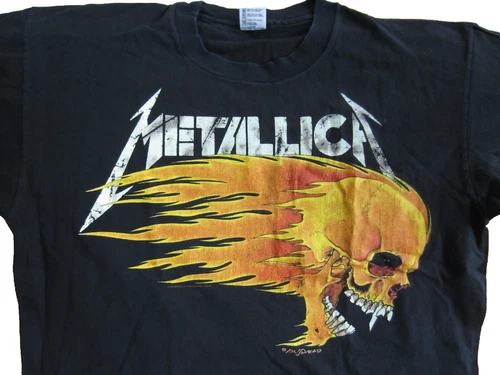 METALLICA Concert Shirt XL Rare Concert T Shirt 1990s vintage concert t-shirt, vintage, size XL, single stitch, B+ condition