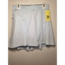 All in Motion Girls XL 14 Light Blue Active Light Woven Skort NWT