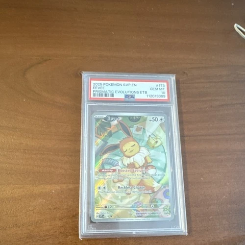 Pokémon Eevee 173 Sv: Scarlet & Violet Promo Holo PSA 10 2025