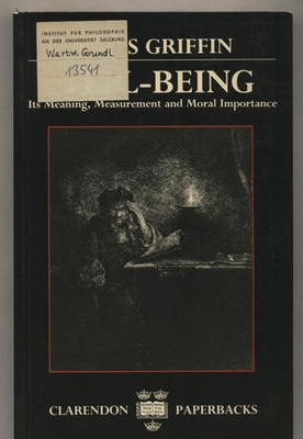 Well-Being Griffin, James: