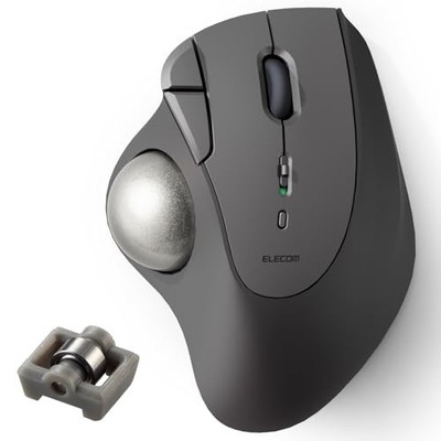 ELECOM Wireless Bluetooth Trackball Mouse IST Series 5-Tasten Daumenbedienung