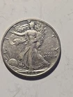 1944 Liberty Walking Half Dollar Silver Coin P  Mint