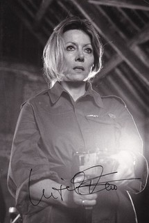 INGRID PITT Horror star. An excellent vintage original 10 x 6.5" b/w signed