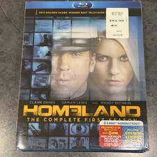 Homeland: The Complete First Season Blu-ray Disc, 2012, 3-Disc Set 