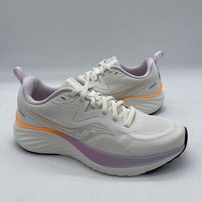 Saucony Lancer 3 S18226-18 Women's Size 8.5 Running Shoes White Lilac Orange