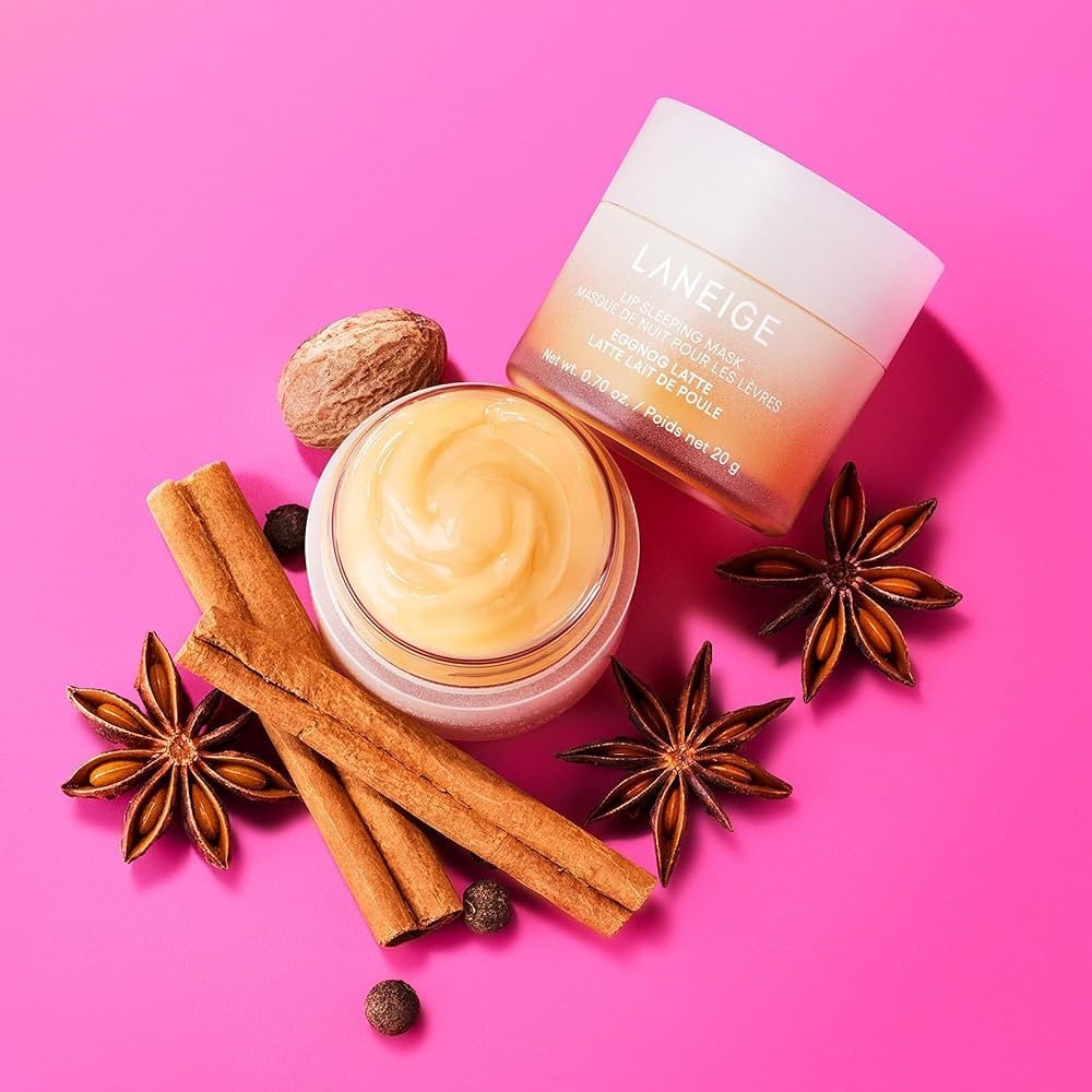 NIB Laneige Lip Sleeping Mask (Limited Edition) Eggnog Latte 
