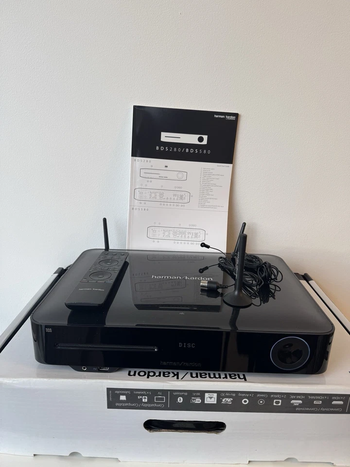 Harman/Kardon BDS580 5.1 Receiver BluRay 3D Wifi Bluetooth 4K UHD HDMI USB OVP - Bild 3 von 4