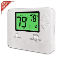 Non-Programmable 24V Thermostat for Single-St...